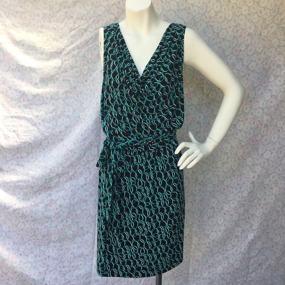 Banana Republic business work dress circles szS - Picture 6 of 7